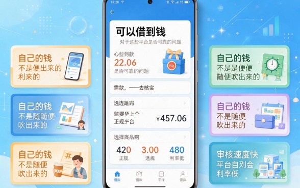 安卓借款平台有哪些？实测这5个对征信要求不高的500元口子，用着真顺手