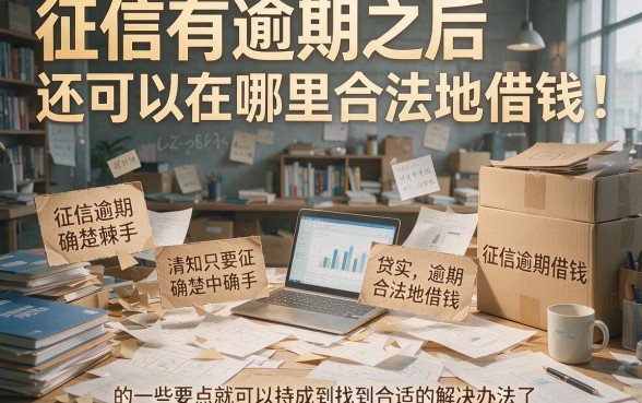 征信有逾期别慌！这5个正规借贷平台审核松、下款快，已帮你实测分析好