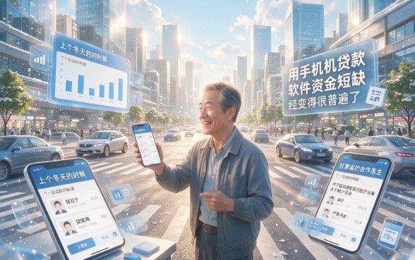 5个借款快手机贷款软件大盘点，哪个好一目了然