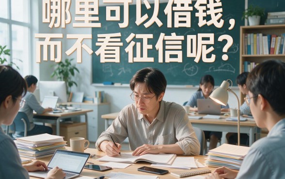 适合黑户这5个正规可靠平台不看征信报告，借款6000元今日直接下款！
