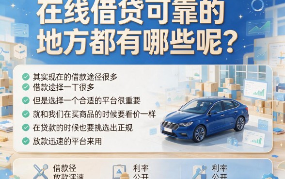 2026新手必存！这5个借款3000要求不高的贷款必下的网贷平台，速览