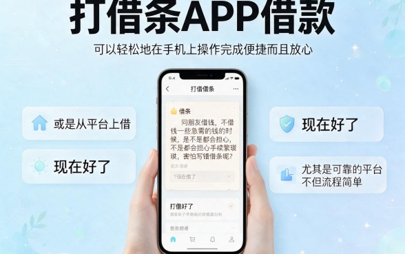 2026速贷冷门技巧!打借条APP借款必看:5个50000元对征信要求不高的口子