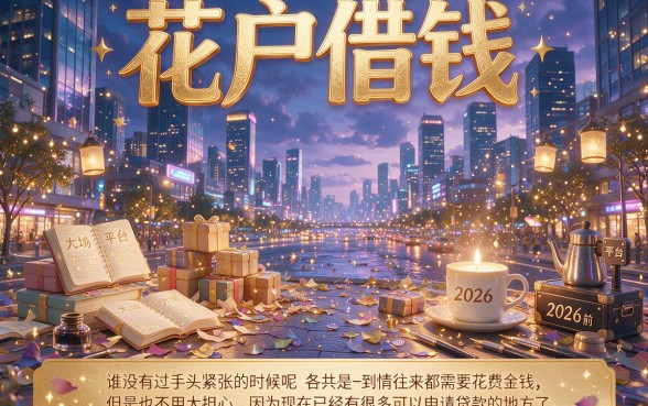 2026年花户借钱平台100%能借到？深扒这5个必讲渠道！