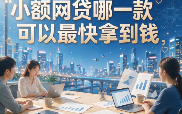 什么小额网贷最快下款?这5个在线申请入口立即知晓!