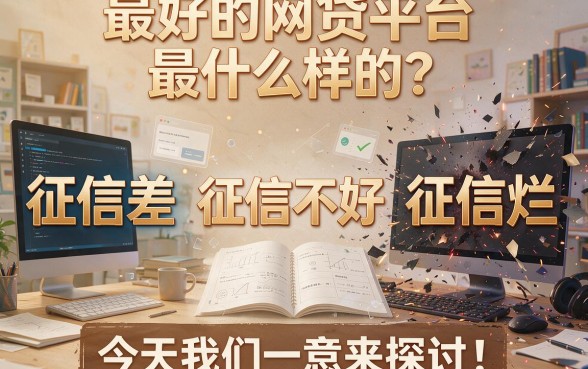 征信黑、征信不好、征信烂必看！2026年内部人透露目前最好过的网贷口子合集