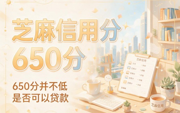 芝麻信用分650能贷的口子有哪些？这5个冷门口子，凭650分速借3000！