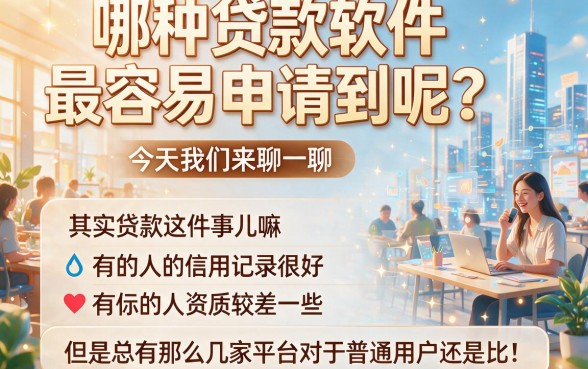2026年紧急抢占！什么软件贷款容易申请成功？这5个平台借2500通过率高