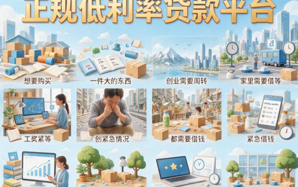 五大正规低利息贷款平台权威确认，1000元借款轻松搞定