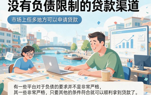 2026实测有效！在哪里贷款不看负债？今日梳理5个对负债要求不高的6000元口子