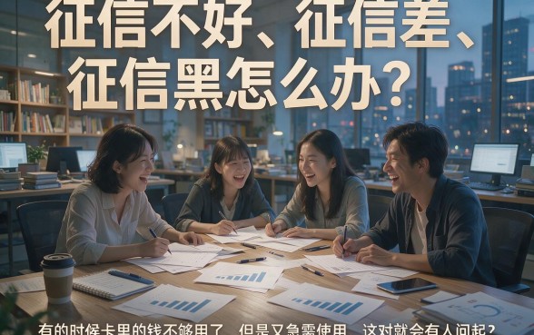 征信黑了、不好、烂了？微信不用银行卡也能借钱的5个口子，征信烂急需7000的刚需速看
