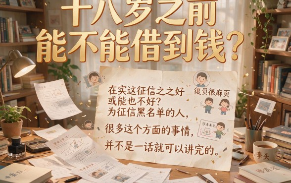刚满18岁也能借？2026年征信黑、征信不好、征信烂的平台真实测评与核心分析