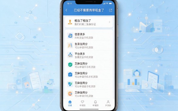 无视芝麻信用！2026必下款的5个手机贷款平台，借钱1000元秒到账