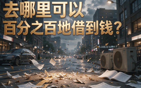 这5个借钱7000对征信要求不高的软件，哪里能借钱百分百能借到的钱呢？