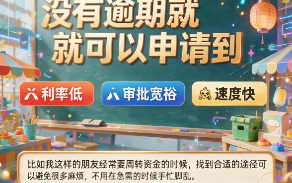 盘点5个未逾期能下的口子,最高可借40000