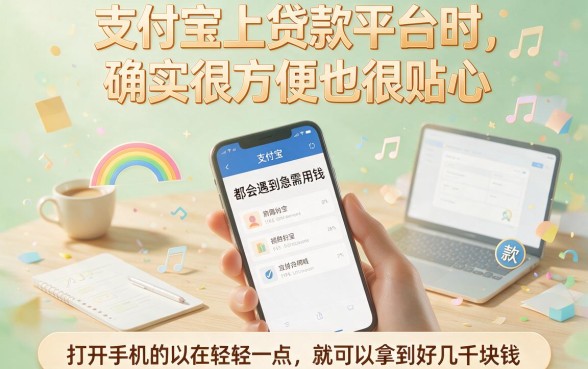 支付宝有哪些贷款平台？2026应急速贷攻略，盘点5个能借5000的口子