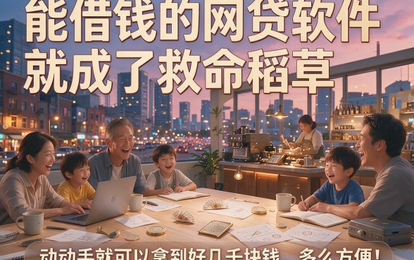 2026年还在放款！实测5个可以借到钱的网贷软件，下款率真高