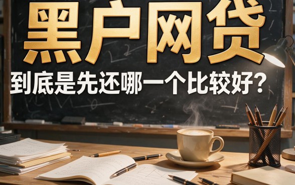 黑户网贷先还哪个比较好？今日必看避坑指南来了！