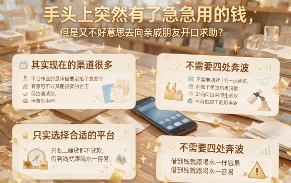 急需2000元？这5个能用的贷款平台马上放款！
