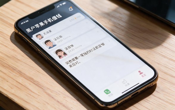 黑户苹果手机借钱应用限时解锁！2026年这5个口子专借3000