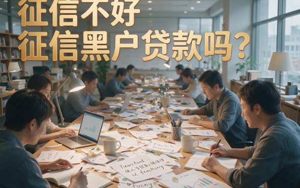 征信黑、征信不好、征信烂也能过？2026最新贷款最容易通过的平台靠谱吗？