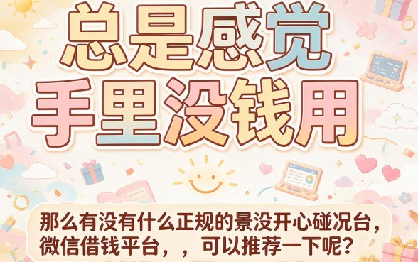2026新鲜公布！手机微信借钱正规平台有哪些？今日总结这五个正规借款1000的平台