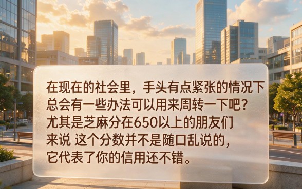 芝麻分650以上必看！2026年利率低到离谱的网贷口子，这5个借钱软件速收藏