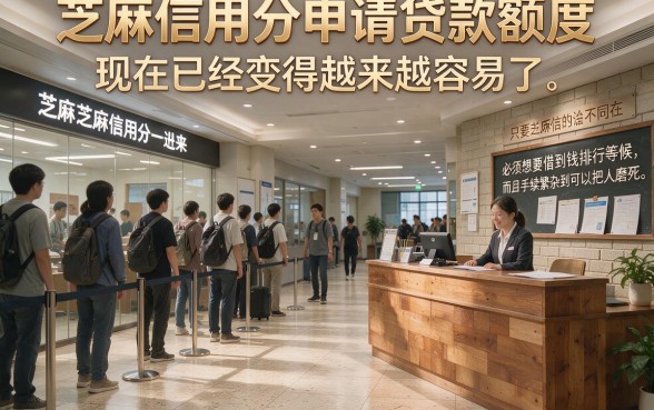 芝麻信用分办理贷款额度别错过！4月这5个口子轻松下款7000