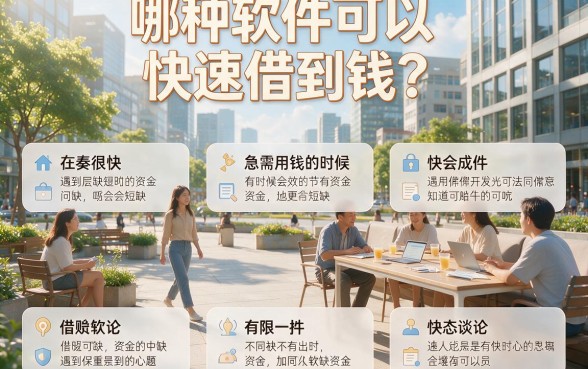 4月急用钱看这里！什么软件借钱方便又容易通过？这5个贷款平台速收藏
