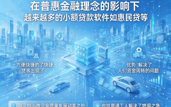 类似惠民贷一样的借款软件2026精选！这5个高额度口子，最高可借75000