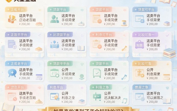 类似天星金融的贷款平台新察觉，这5个6000借款口子对征信要求不高，放心推荐！