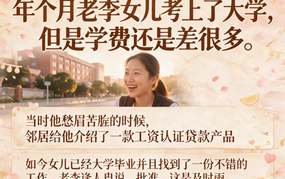 2026刚确认!这5个凭工资认证就能借钱的贷款口子,速速收藏!