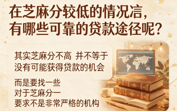 芝麻分不高也能贷款！这5个不看芝麻分借4000的口子火速收藏