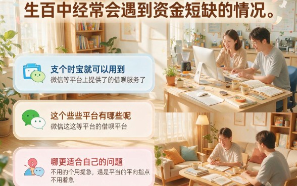 支付宝微信借款平台有哪些？这5个7000贷款软件灵活还款超省心