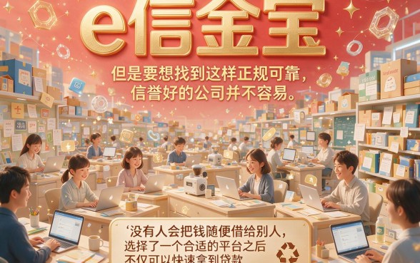 2026必藏！这5个类似e信金宝一样的正规平台，贷款5000资质要求不高口碑爆好