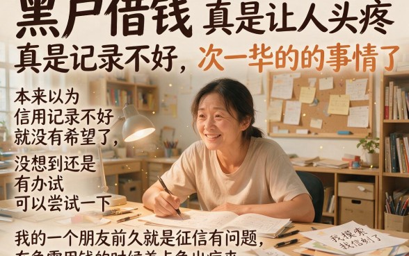 黑户怎么能借到钱？2026年亲测这5个口子，黑户也能借到20000！
