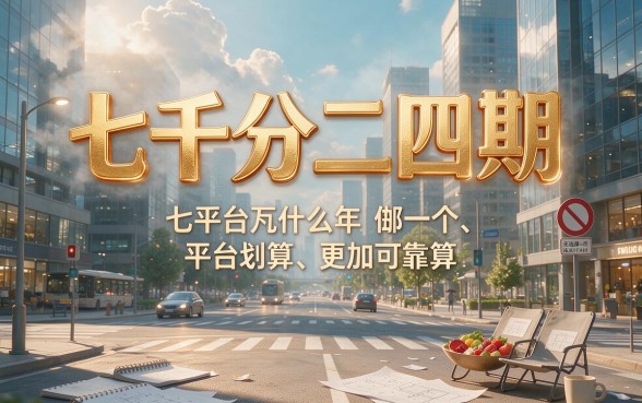 7000分24期利息怎么算？2026实测这5个网黑不看征信也能下款