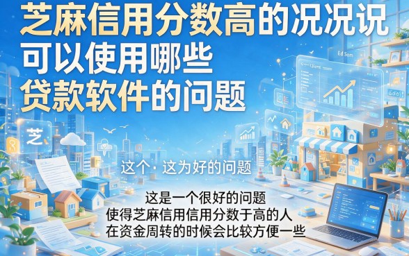 2026必懂！芝麻信用可贷款的软件推荐，这5个凭芝麻信用可借款2000