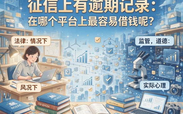 征信有逾期别慌！实测这几个平台最好借到钱，最新动态速看