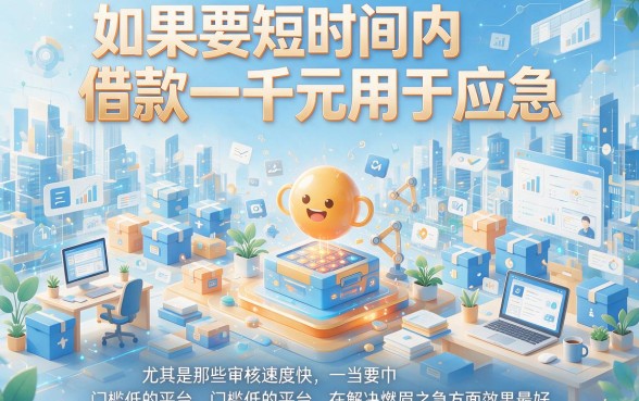 2026年什么网贷通过率快点包下1000?这5个正规靠谱黑户借钱口子速看!