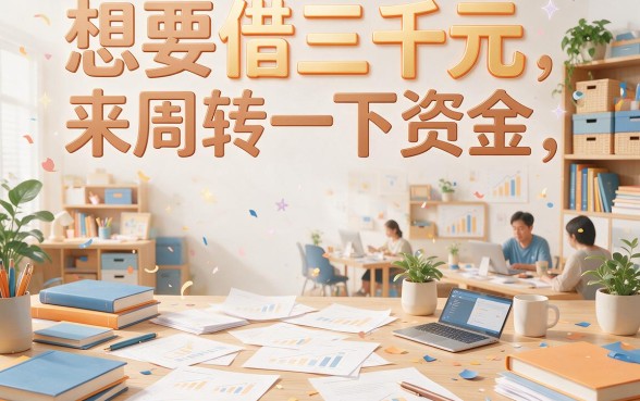 急需3000元？这5个借钱必下款软件，征信要求不高轻松到账