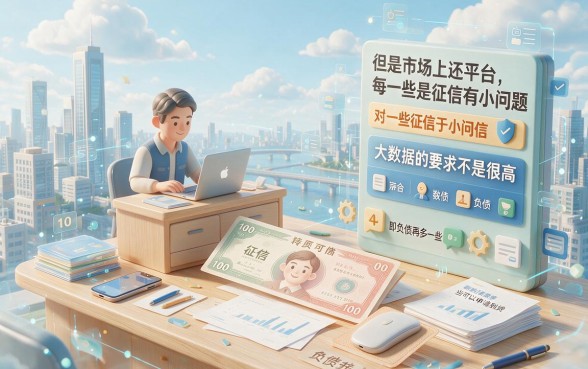 黑户借款不看征信、大数据花、负债多也能借3000？这5个稳妥口子对征信负债要求真不高