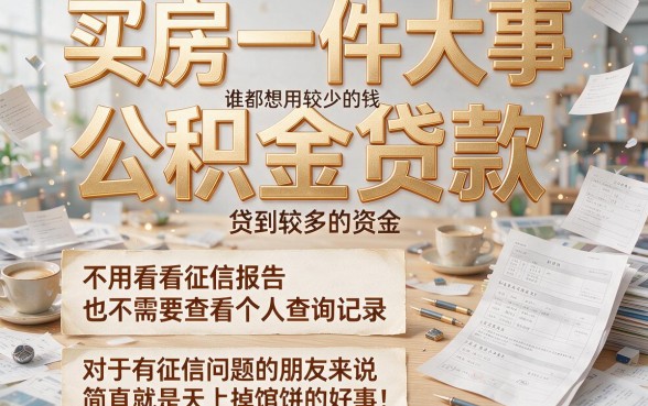 2026年实测疯抢：公积金贷款不看征信不看查询，这五个40000借款口子全网无视征信查询！