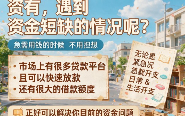 5个资质要求不高、额度高下款快的贷款软件,2026年意外发现