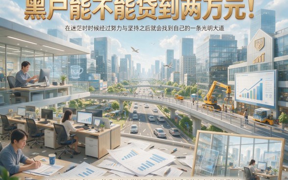 黑户哪里可以贷款2万?这5个最新渠道速看!