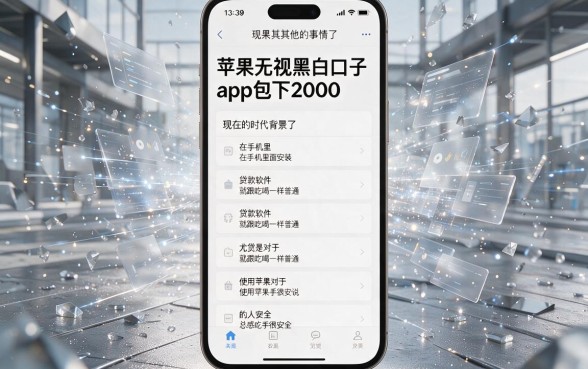 2026最新苹果无视黑白口子app包下2000，这5个苹果不查借款秒到5000的平台速览