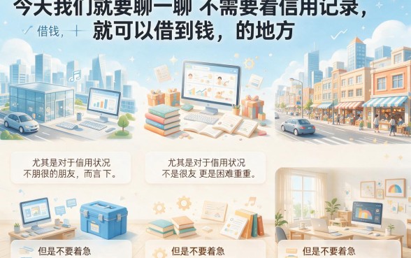 不看信用借款的平台3月最新实测！严选5个无视500起借门槛、不查征信的口子