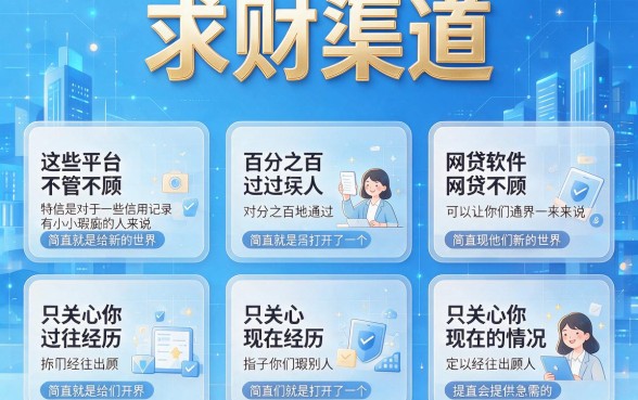 2026年最新黑户百分百通过率的网贷软件!这5个借款秒下平台征信要求不高,多数人还不知道