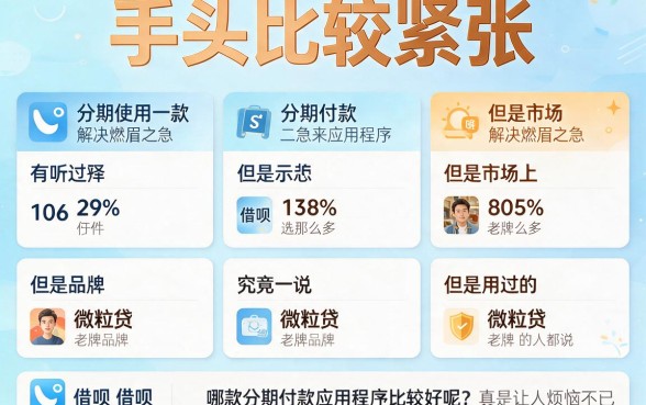 分期还款软件哪个好？实测推荐这几款，60000额度无视平台限制！