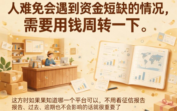 征信逾期别担心！这几个平台借款不看征信，好下款的口子都在这里了