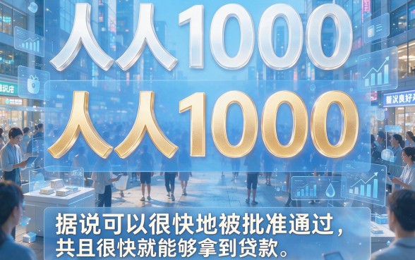 秒下1000！2026年97%人不知的网贷最新口子，这5个4000借款口子已验